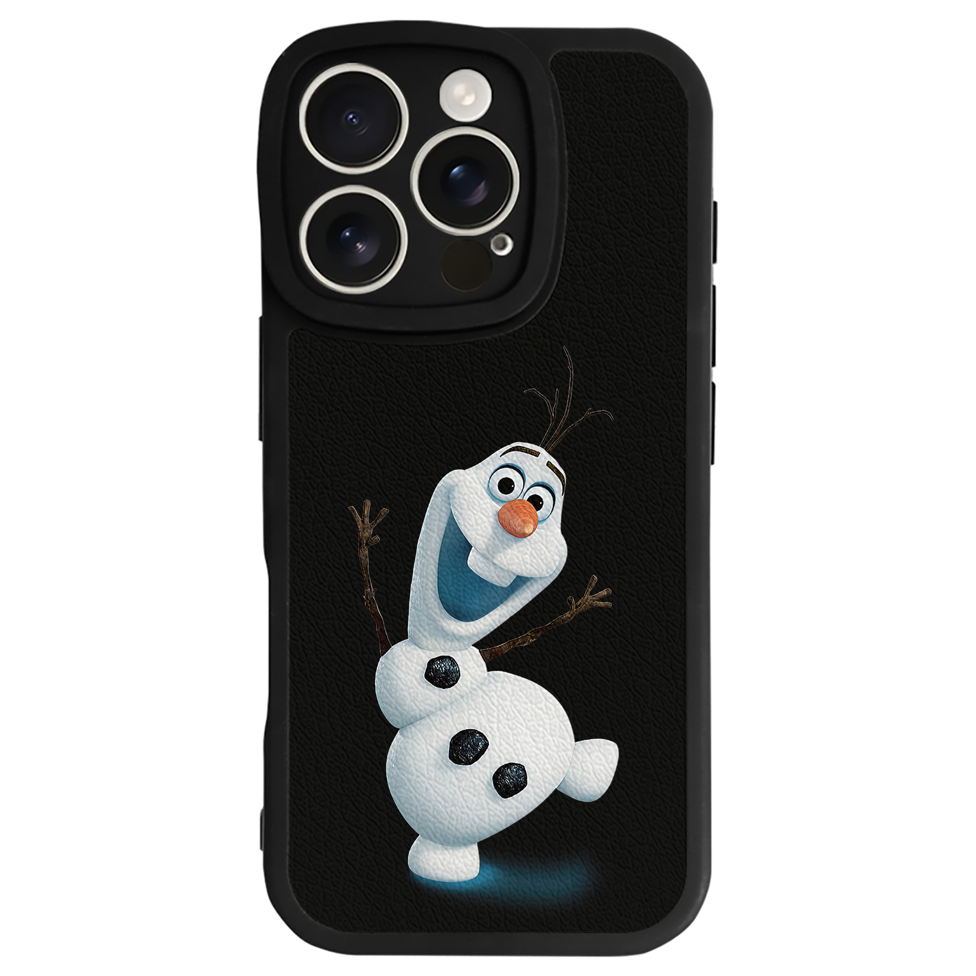 （画像用） アナと雪の女王 アンナ エルサ Frozen Anna Elsa 【iPhone 16シリーズ対応】シリコンスマホケース（レザー調） 材質：シリコン